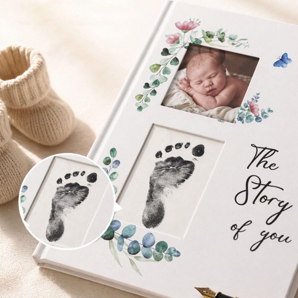 Photo Inserts Baby Milestone Book Simple Design Pregnancy Memory Record Baby Memory Book Keepsake