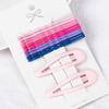 1Set Cute Candy Colors Dripping Hairpins BB Clip Girls Children Hair Clip Pin Barrette Accessories Women Kids Hairgrip Headdress