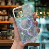 Подходит для iPhone15, чехол для мобильного телефона Rainbow Laser Ip13pc, прозрачный чехол 14pro с леопардовым принтом, магнитный защитный чехол Imd