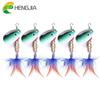 5 шт. металлические рыболовные ложки HENGJIA 0,2 унции/2,5 дюйма, приманка для форели, окуня, щуки, рыболовные приманки