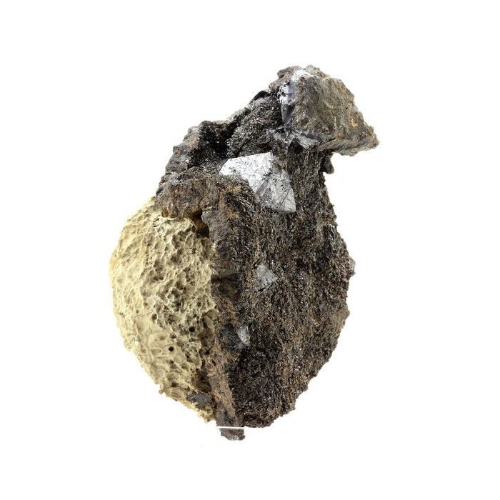 Pierres et Minéraux. Galène. 768.5 ct. Planioles, Lot, France.