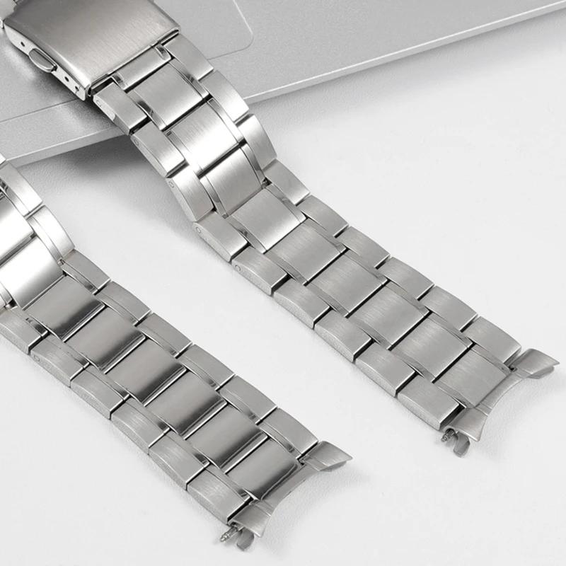 Изогнутый конец ремешка для часов Casio Strap MDV-106 Bracelet MDV106 Swordfish MTP-1374 MTP-1375 Мужской ремешок для часов из нержавеющей стали 22 мм