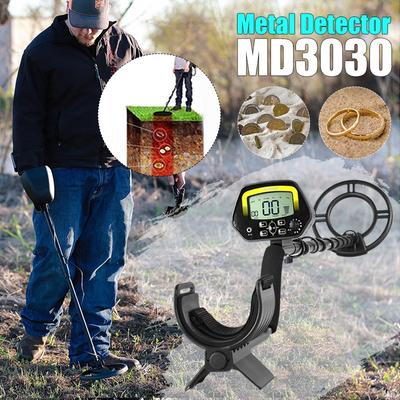 Новый MD3030 Профессиональный Металлоискатель Подземные Золотоискатели ЖК-дисплей Звуковой Режим Охотник за Сокровищами Трекер Поисковик Чувствительность