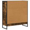 Bookshelf 80 x 30 x 86.5 cm Engineered Wood Smoked Oak