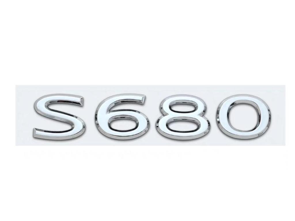 Буквенная эмблема автомобиля Mercedes-Maybach для S480 S580 S680 GLS480 GLS600 V12