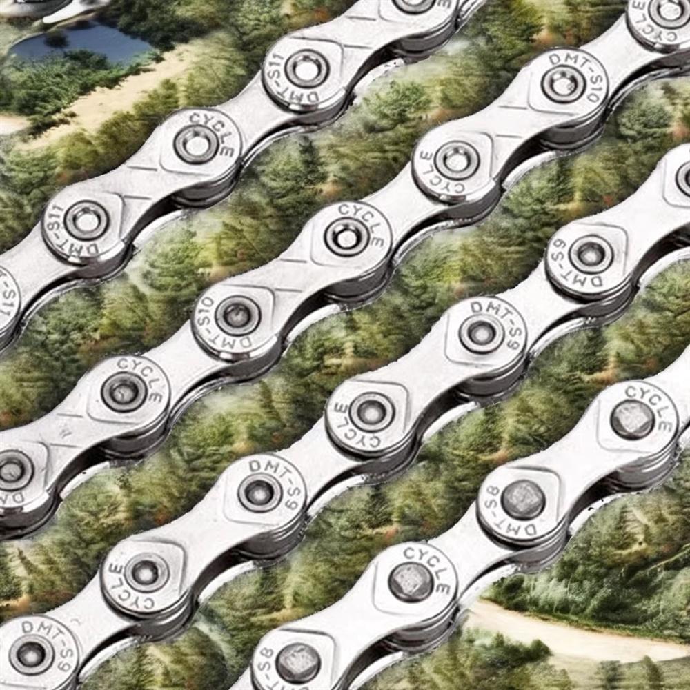 BKS Mountain Bike Chains 11 Speed Non-hollow Shift Stainless Steel 116L 20-speed Compatibility