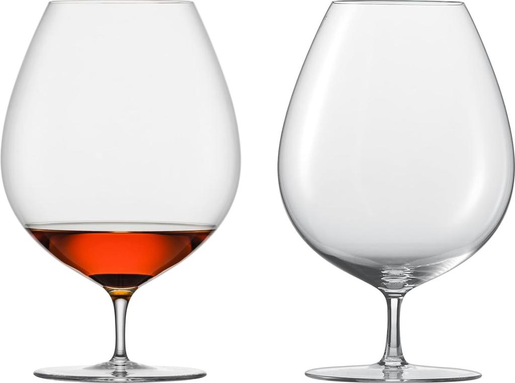 ZWIESEL GLAS Бокалы для коньяка для Enoteca Коньяк и Коньяк Пара ручной работы m122197 Бренди, Магнум, 2,