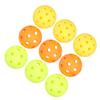 40/26Holes Pickleball Balls Indoor Outdoor Practice PE Pickle Balls with Bright Color