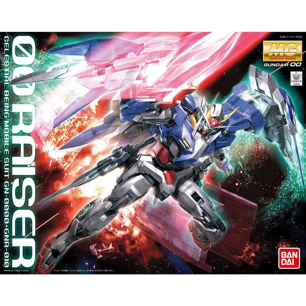 MG Mobile Suit Gundam 00 Double O Raiser Scale Plastic Model 166707 [Double O] 1/100 Color-coded