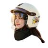 2026 New 3C Certified Motorcycle Helmet Warm Rainproof Inner Push Lens Adult Commute
