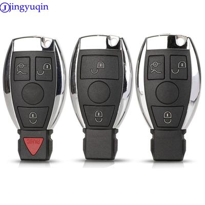 Jingyuqin 2/3/4 B Keyless Entry Remote Car Key для Mercedes Benz 2000+ года выпуска, поддерживает оригинальные NEC и BGA с наклейкой