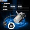 Электрический вакуумный насос UP28 12В 20804130 для Chevrolet GM Сборочный узел вспомогательного насоса усилителя тормозов 04581586AB 20939309