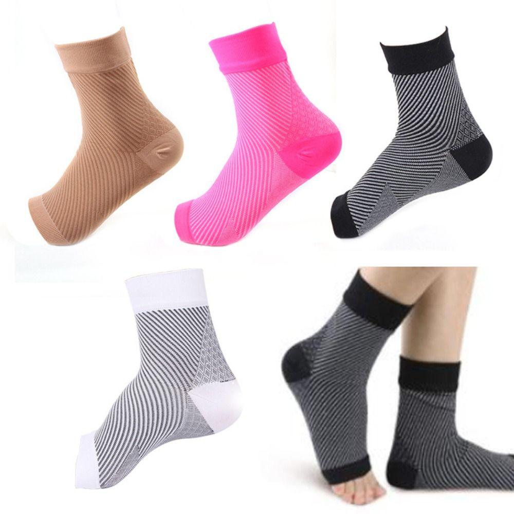 Nylon Neuropathy Socks Foot Protection Compression Ankle Socks Comprex Ankle Sleeves Women Men