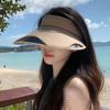 Breathable Sun Hat for Women, UV Protection, Foldable and Lightweight, Perfect for Outdoor and Beach Activities