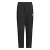 Adidas Adptn Regular Fit Textured Double Knit Open Hem Jersey Black Size M Ankle-Length Pants, Men's KQD49, (JM2113),