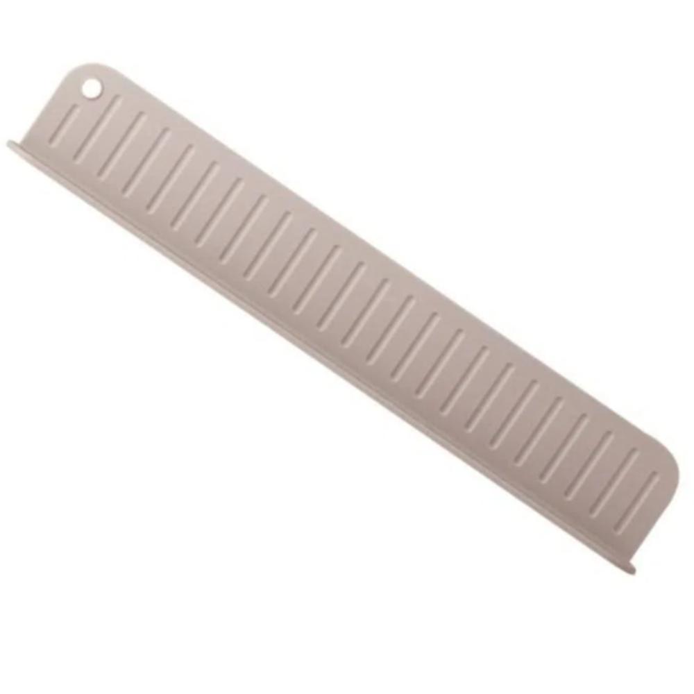 Silicone Water Baffle Barrier Sink Flap Block Easy Cleaning Sink Splash Guard  Household