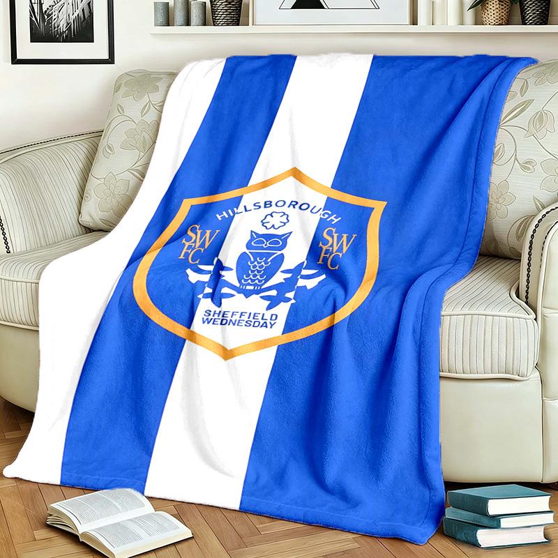 Sheffield Wednesday Football Club Theme Blanket Suitable For Beds Sofas And Camping Perfect For Both Men And Women Comfortable Bedding All Year Round
