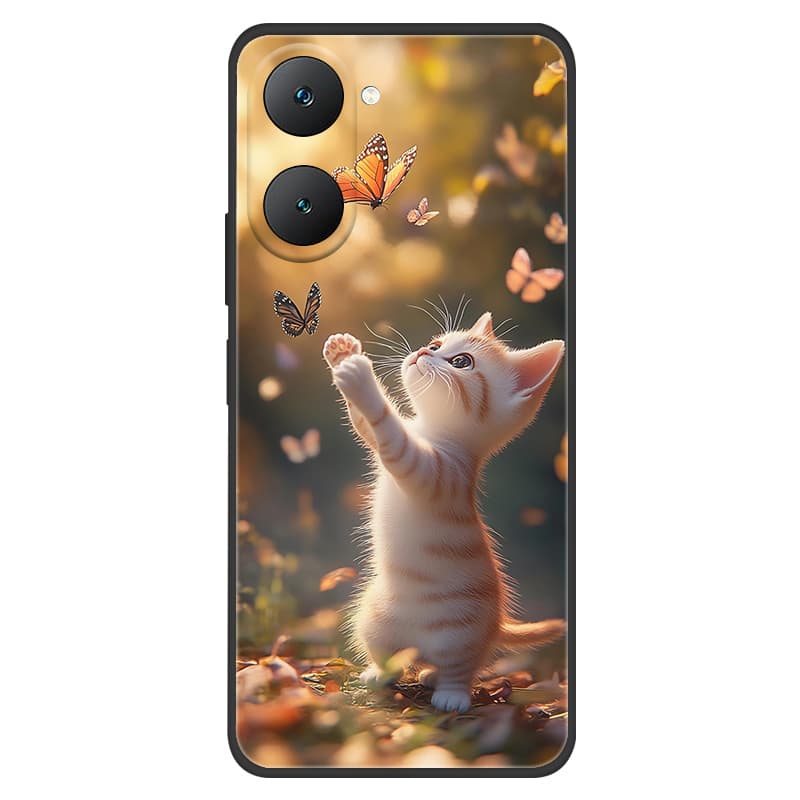 Case For Vivo Y28S Y18 Cases Y18E Y03 Y36T 4G 5G Y28E T3 Lite 5G Soft TPU Silicone Phone Cover For Vivo Y36T 4G Black Back Shell