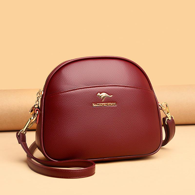 Women's Bag Crossbody Shoulder Bag Fashion Women's Bag Mom Small Round Bag