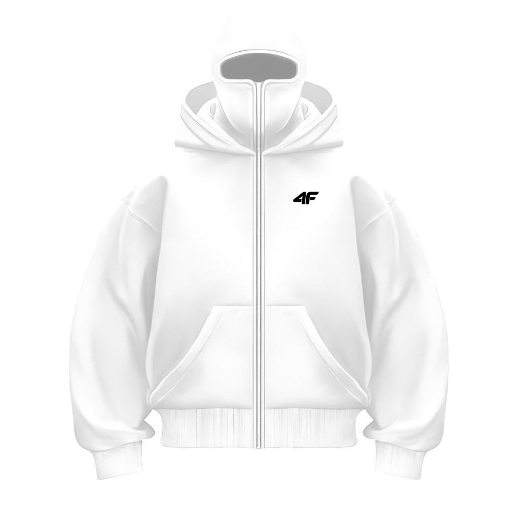 Мужская балаклава с капюшоном F Ninja, пуловер, свитшот, сращивание, винтажная зимняя уличная одежда 2000 года, парные топы