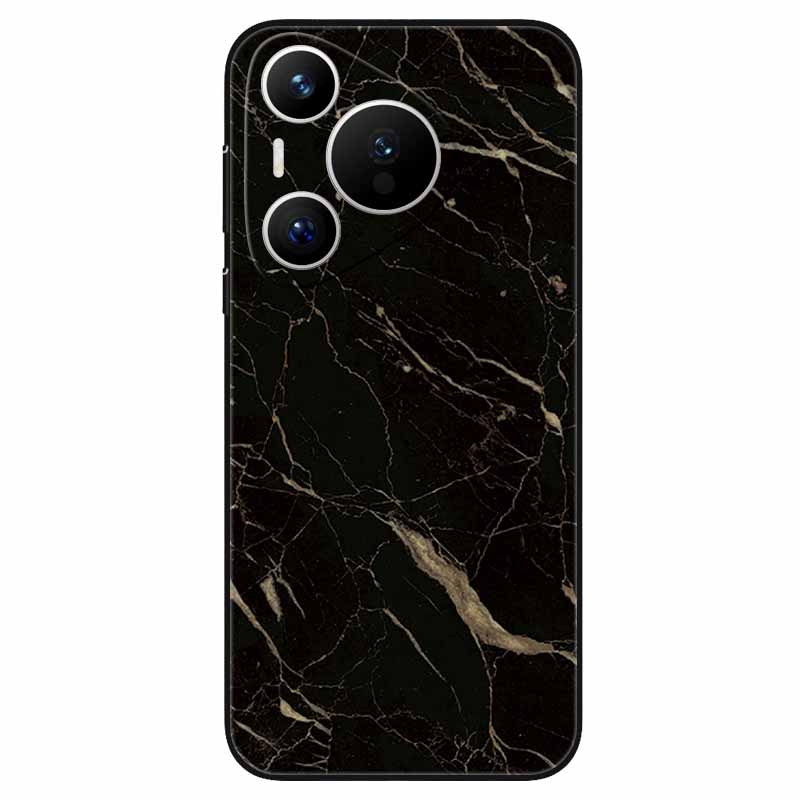 Чехол для Huawei Pura 70 / Pura70 Pro Мягкий Силикон Модный Мраморный Ударопрочный Чехол для Huawei Pura 70 Ultra P 70 Pro+ TPU Чехол