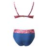 2pack Vintage Print Split Hardpack Swimsuit Woman 2025 Bikinis Sets Push Up Two-Piece Tankini Swimwear For Women Tummy Control