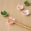 Tableware East Chopstick Petal and Set of 5 Rests, Peach,