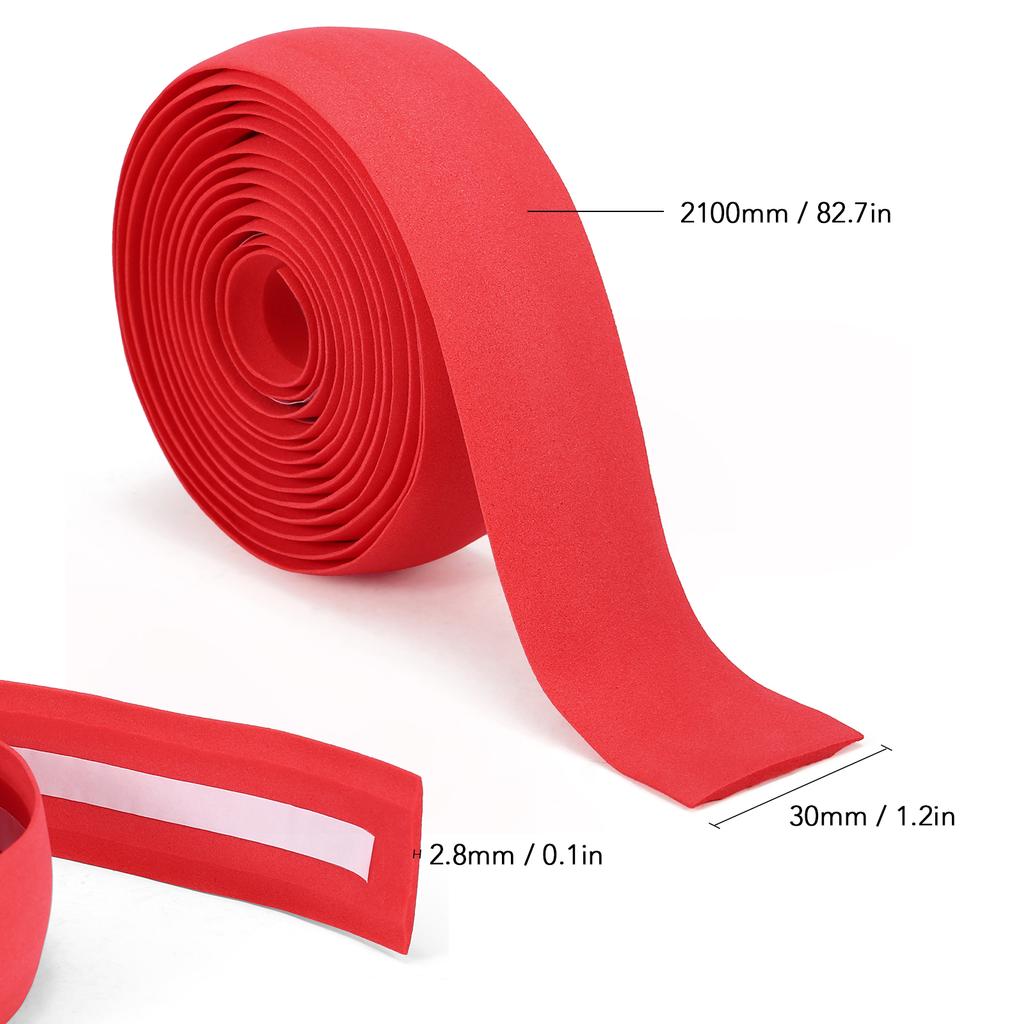 2 шт. ленты на руль велосипеда, мягкая лента на руль шоссейного велосипеда, дышащая нескользящая лента для велосипедного руля