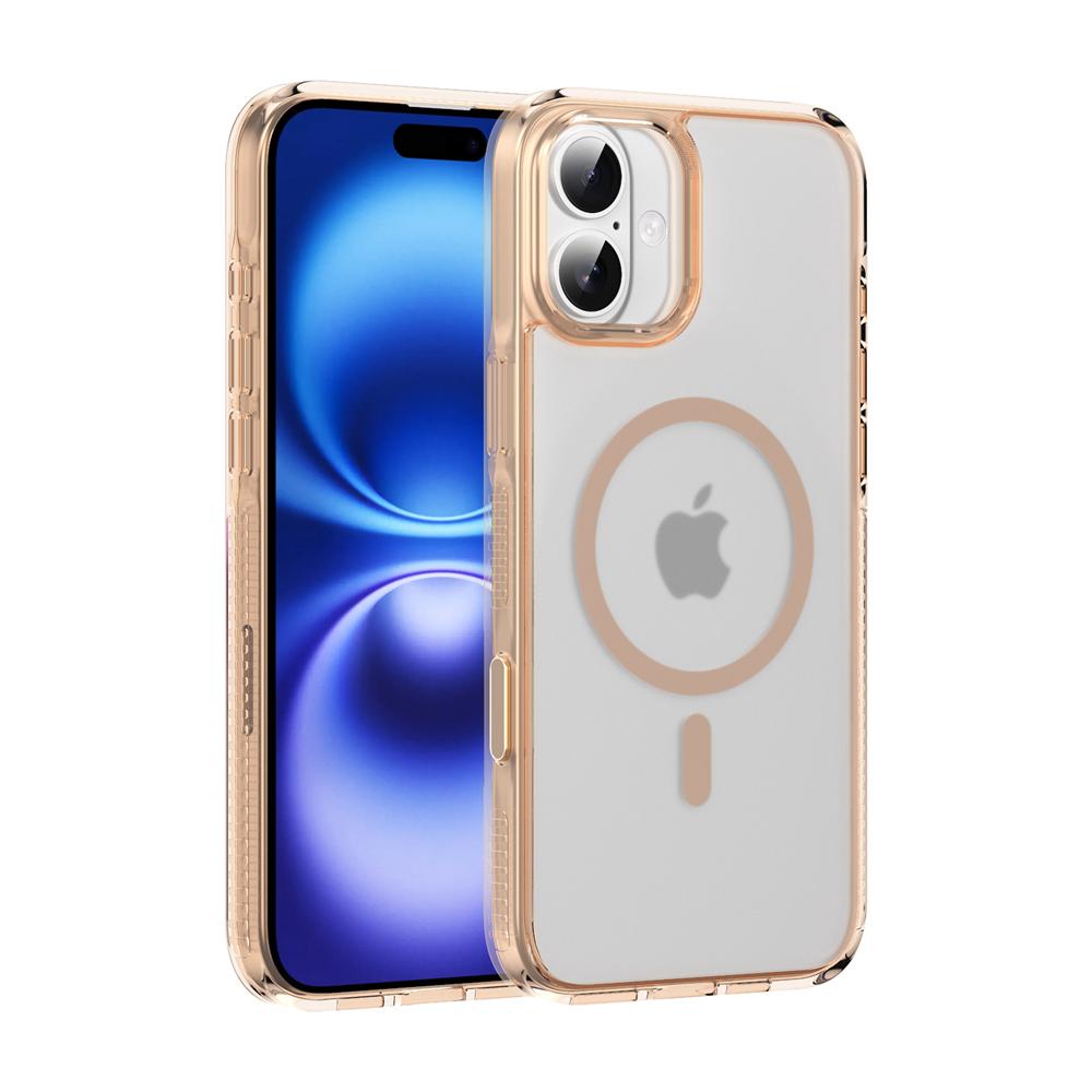 KEYSION Чехол с сенсорной кнопкой управления камерой для iPhone 16 Pro Max 16 Plus для беспроводной зарядки MagSafe, матовый прозрачный чехол