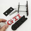 AABIL1 2026 Hot VOLKSWAGEN 3D Metal Car Grille Logo GTI Badge Emblem For Volkswagen VW Polo Golf 4 5 6 7 8 Mk4 Mk5 MK6 MK7 MK8 GTI Stic