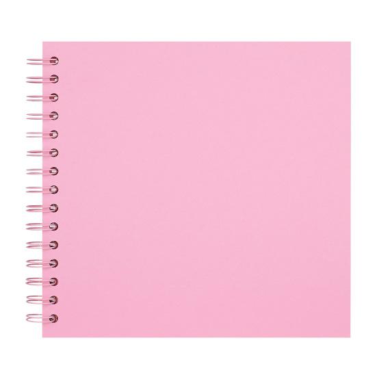 7-Inch Scrapbook Photo Album 40 Pages Twin-wire Binding DIY Hard Cover Spiral Wedding Travel Baby Shower Children