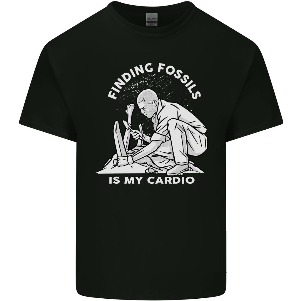 Palaeontology Finding Fossils is My Cardio Unisexs Light Cotton TShirt