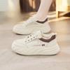 Summer New Thin Mesh Shoes Thick Baseplate Shoes Breathable Non-slip Little White Shoes Women's Shoes Comfortable Sports and Leisure Shoes