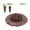 50PCS Grow Sponges Starter Pods Root Growth Sponge Plugs for Hydroponic System