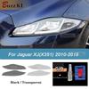 Для Jaguar XJ X351 2010- XJR XJL 2 шт. Автомобильная защитная пленка для фар Затонированная черная обертка Прозрачная ТПУ ремонтная наклейка