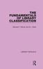 Книга The Fundamentals of Library Classification