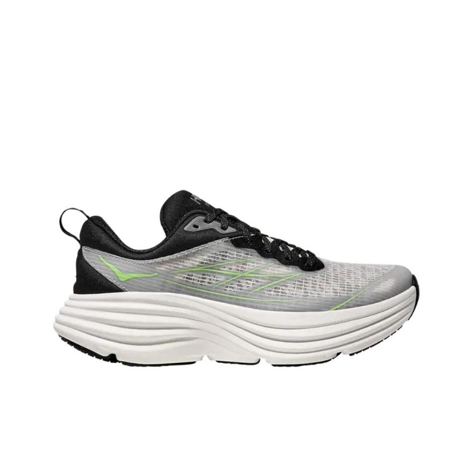 HOKA Bondi 8 Caged Stealth Tech Pack - Белые Яблочно-Тарталетные Унисекс Кроссовки 1155391-WTTR