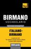 Книга Vocabolario Italiano-Birmano Per Studio Autodidattico - 5000 Parole : 49