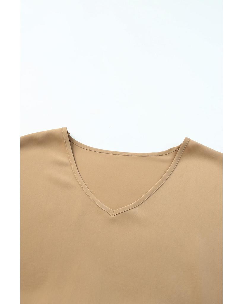 Azura Exchange Блузка оверсайз с оборками