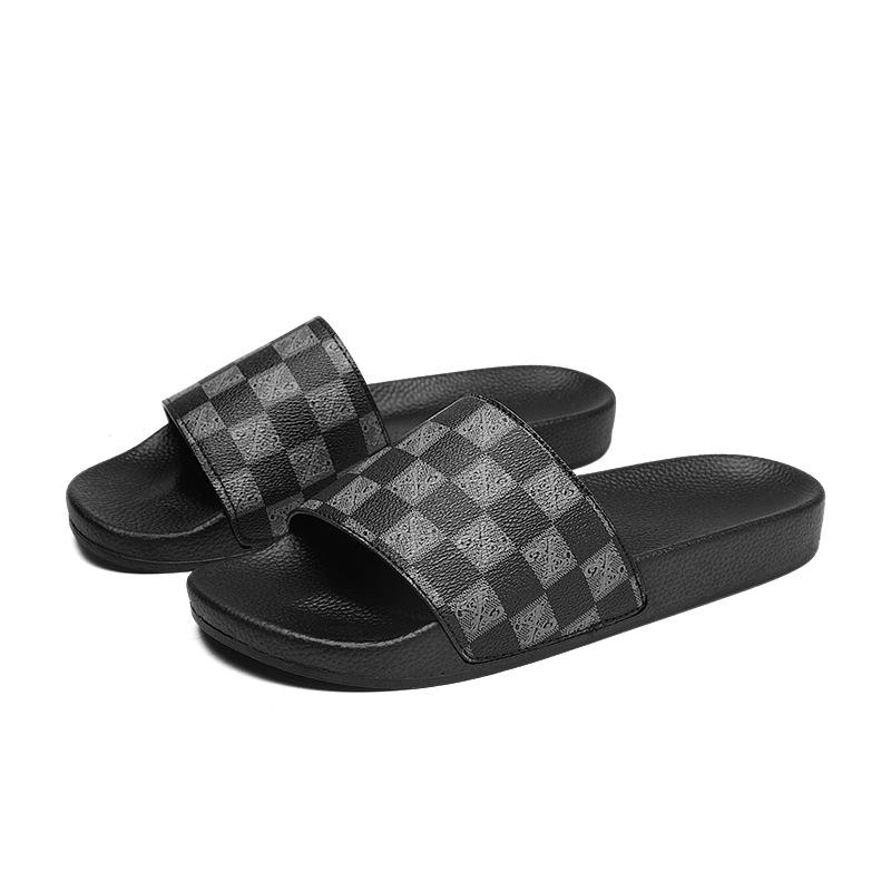 Тапочки мужские новые тапочки из ЭВА, легкие для ношения на улице, бытовые мужские с мягкой подошвой, классные тапочки