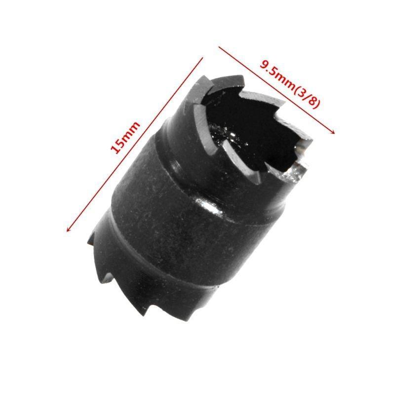 Набор резаков для точечной сварки, 13 шт./компл., 3/8 дюйма, двухстороннее вращающееся сверло для удаления точечной сварки, сверло для электрической дрели для точечной сварки