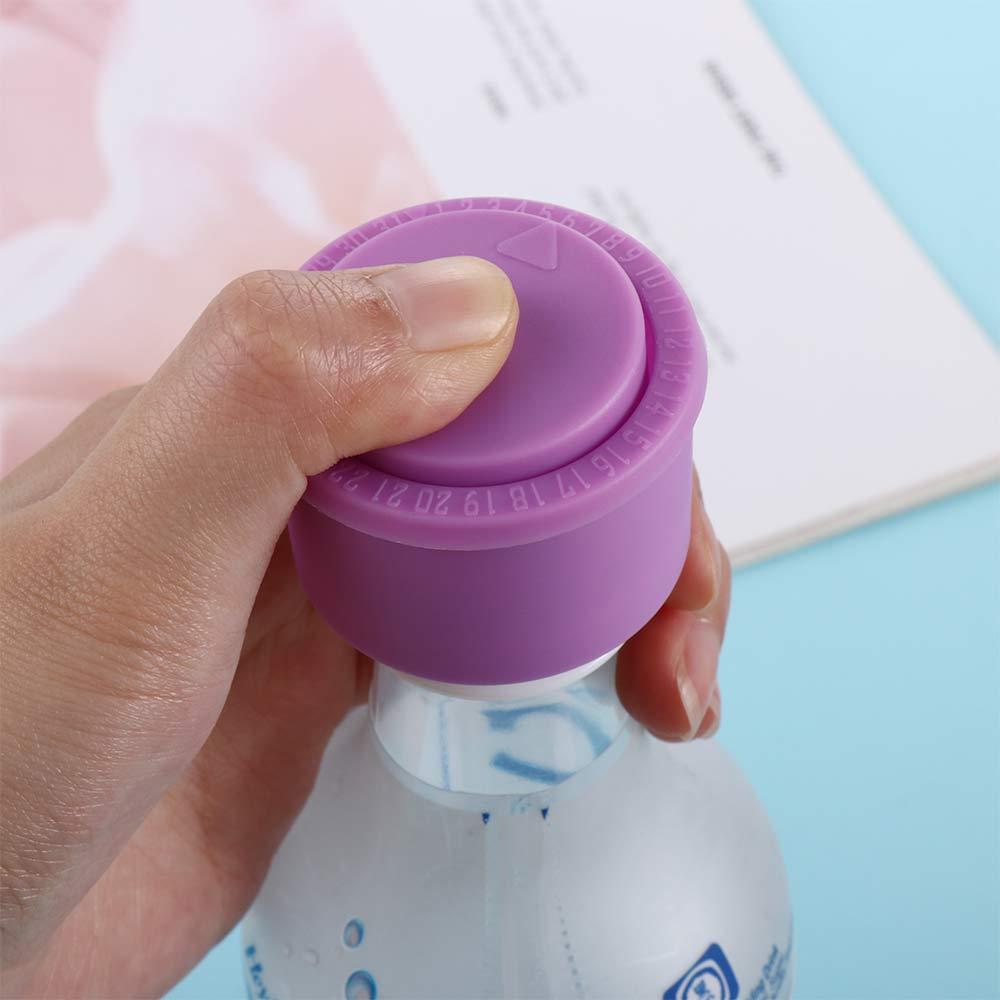 Vacuum Bottle Pump Caps Soda Fizzy Drink Sealer Bottle Top Saver Lid Pressure Cap Stopper