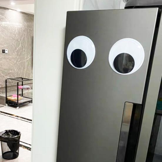 8 шт. Глаза на Хэллоуин для кустов, большие игрушечные глаза, гигантские подвижные глаза на Хэллоуин, самоклеящиеся наклейки для поделок, домашнего декора