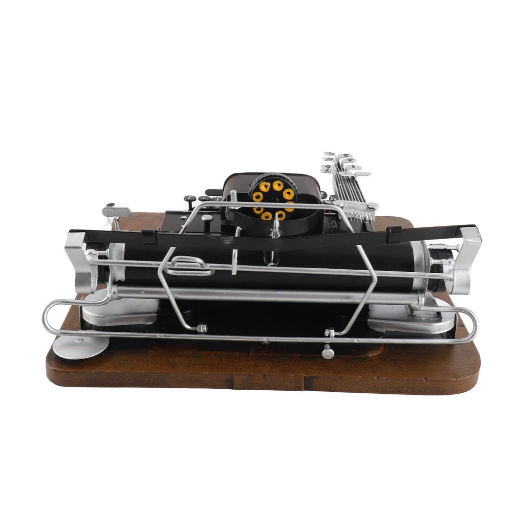 Винтажная модель пишущей машинки Декомпрессионная декоративная стильная антикварная модель пишущей машинки для дома