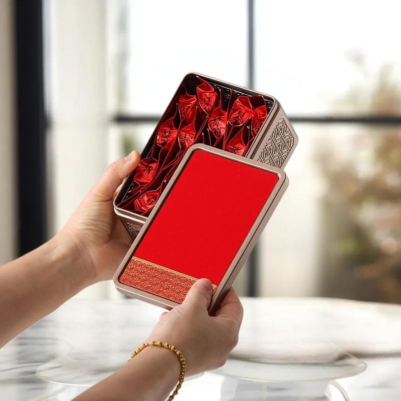 Airtight Smell Proof Herb Storage Container: Stainless Steel Mini Tea Cans Coffee Box