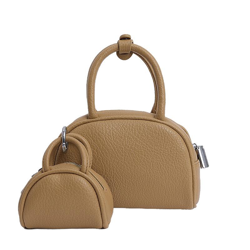 Однотонная сумка-ракушка из ПУ для женщин, маленькая, классическая, минималистичная, для повседневного ношения через плечо