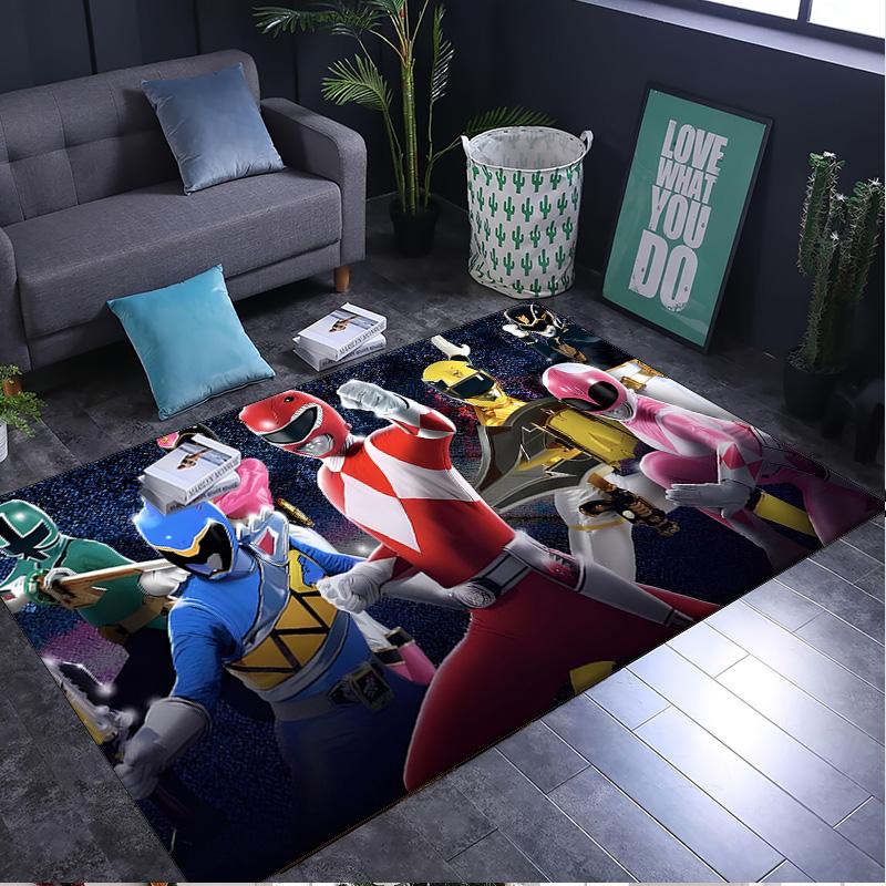 1PC rug Rangers Team-up Carpet, Chair Rug,Area Rug for Office Bedroom living rooms bedroom, Doormat decor Christmas fan gifts