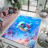 Pocket Monsters Squirtle Print Rug Carpet for Living Room Children Bedroom Mat Sofa Doormat Floor Rug Home Decor Anti Slip Mat