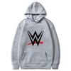 New WWE American Logo Printing Men's Loose Hoodie Fashion Pullover Hoody Casual Sweatshirt Men's Long Sleeve Streetwear