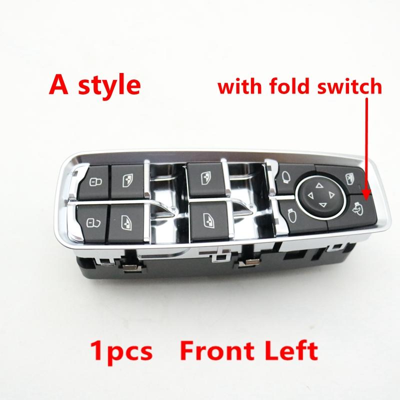 Car Window Control Switch For Zotye DOMY X7 Glass Regulator Button With Electric Folding